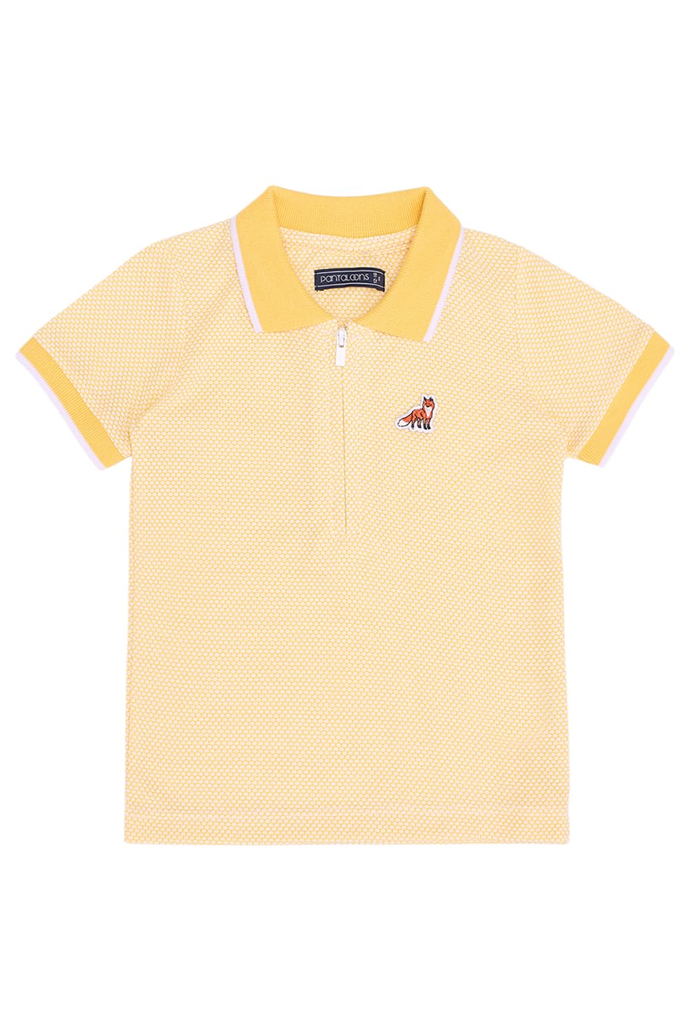 Pantaloons Baby Boys Polo Collar Yellow Tshirt