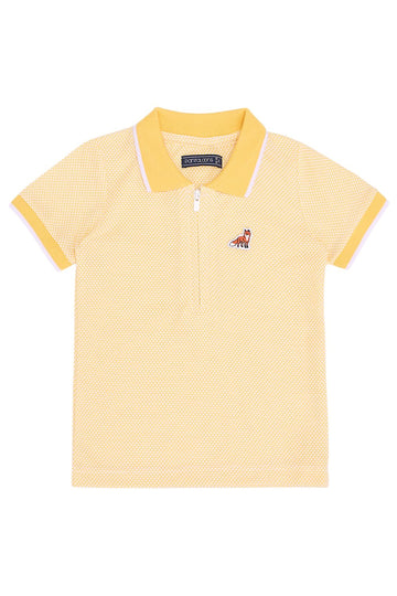 Pantaloons Baby Boys Polo Collar Yellow Tshirt