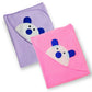 First Kick Baby Blankets Newborn Combo Pack of Rainbow A/C Blanket for Baby Wrapper for Baby Boys and Baby Girls, Pack of 2 Pink