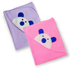 First Kick Baby Blankets Newborn Combo Pack of Rainbow A/C Blanket for Baby Wrapper for Baby Boys and Baby Girls, Pack of 2 Pink