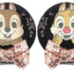 Clgift Minnie Ears Baby & Toddler Headband With Chip N Dale Hair Clip