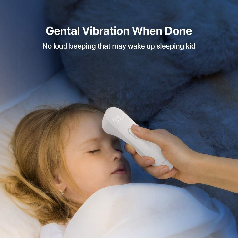 Ihealth No-Touch Forehead Thermometer, Infrared Digital Thermometer For Adults And Kids, Touchless Baby Thermometer, 3 Ultra-Sen