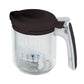 Replacement Stirring Cup & Blade with Steaming Basket for EVLA'S Baby Food Maker - Dark Gray