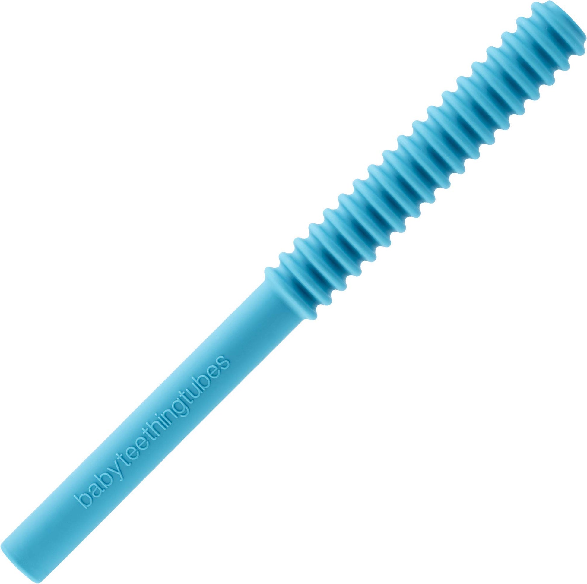 Baby Teething Tubes - Made in The USA Baby Teething Toys - Soft & Durable Infant Toys and Toddler Silicone Teether - 7 Inches, T