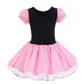 Baby Girls Polka Dots Princess Costume Dress Up 1St Halloween Cosplay Fist Birthday Party Cake Smash Outfit Fancy Christmas Ball