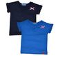Clever Baby Girls Tshirt(ZCGT004NVYBLU1213Yrs_NavyBlue_1213 Years)