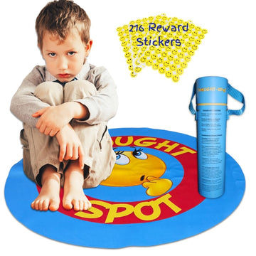 Thought-Spot: Portable Parenting Time Out Mat: Enhances Discipline, Fosters Positive Behavior; Effective Tool for Parents; Disci