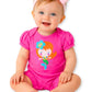 Tuddybuddy 100% Cotton Shorts Romper/Jumpsuit/Bodysuit Set For Baby (Pack Of 1 Playsuits  Pink Doll,01 Months)