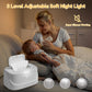 Baby Wipe Warmer With Night Light,Innovative Spring Design,Baby Wet Wipes Dispenser For Large Wipes,Wipes Warmer For Newborn Bab