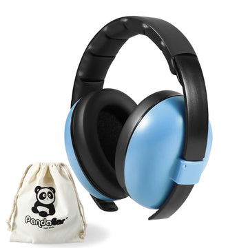 Pandaear Baby Ear Protection Noise Cancelling Headphones Ages 0-3 Years  Infant Hearing Protection Earmuffs -Blue