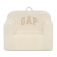 Delta Children Babygap Ribbed Velour Chairs - Greenguard Gold Certified, Beige