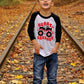 Kids I Crush Hearts Monster Truck Toddler Boys Valentine'S Day T-Shirt Toddler Vday Clothes Long Sleeve Raglan Tops Size 5