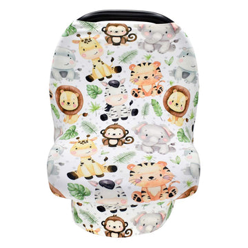 Terriboo Nursing Cover For Newborn Breastfeeding Multi Use Infant Stroller Canopy Unisex Baby Car Seat Cover High Chair Cover Sh