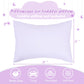 Uomny Toddler Pillowcases For Girls 13X18 12X16 14X19 Unicorns Baby Pillow Case 2 Pack Small Pillow Covers For Travel Pillow Blu