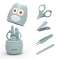 Yiveko Baby Nail Kit, 4-In-1 Baby Nail Care Set With Cute Case, Baby Nail Clipper, Scissor, Nail File & Tweezer, Baby Manicure K