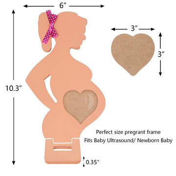 Sonogram Frames Gift For Pregnant Women Ultrasound Picture Frame Personalized Pregnancy Gifts For First Time Mom Expecting Paren