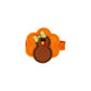 Wee Ones Girls' Harvest Embroidery Felt Hair Clips on WeeStay no-slip clip, One Size, Turkey