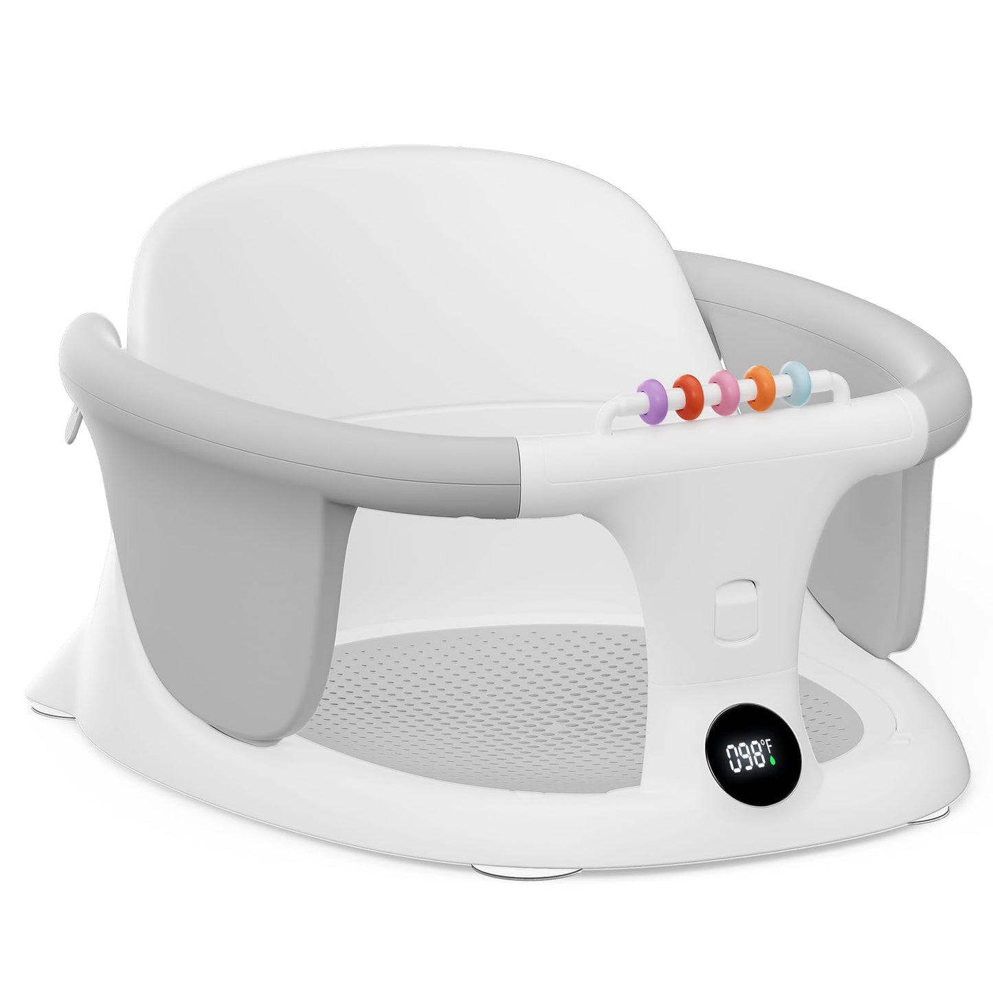 Minimiss Baby Bath Seat for Babies Sitting Up Infant Bath Seat for Babies 6 Months & Up Baby Bath Chair Toddler Bath Seat 6-12 M