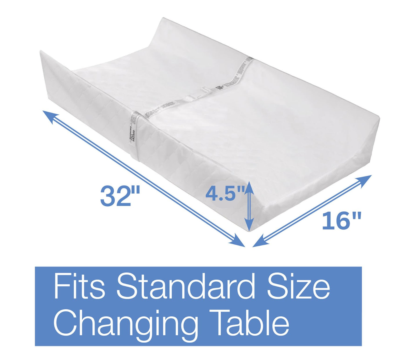 Beautyrest Foam Contoured Changing Pad With Waterproof Cover