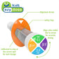 Ezy Dose Kids Baby Oral Syringe & Dispenser, True Easy Design For Liquid Medicine, Easy To Control, 10 Ml/2 Tsp Color Coded, Bpa