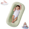DAOLUAN Baby Lounger Bionic Organic Lounger Soft Breathable Baby Nest for Newborn Infant Babies 0-18 Months (Green, OneSize)