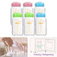 Matyz Glass Breastmilk Storage Bottles, 6 Pack, 8 Oz, Compatible With Spectra Medela Breast Pump - Freezer Safe Storage Bottles