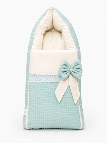 Adorables 3 in 1 Baby Sleeping Bag & Carry Nest | Cotton Baby Bed & Baby Wrapper for Newborn Baby & Infants | 06 Months | Porta