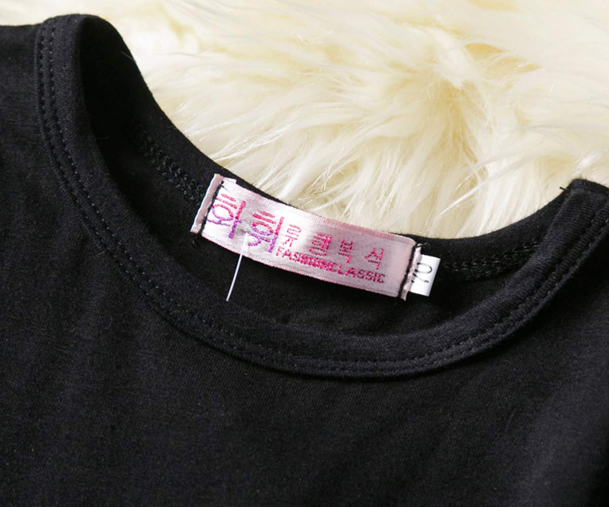 Nileafes Girls Princess Mini Mouse Costume Toddler,Little Kid Birthday Party Fancy Dress Up (5-6 Years,Rose)