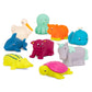 B. toys - Animal Bath Squirts - 9 Water Squirts - Baby Bath Toys - Tub Toys for Babies - 10 Months + - Squish & Splash - Horse, 