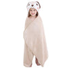 Michley Cartoon Hooded Baby Towel Unisex, Premium Soft Swimming Bathrobe Large Washcloths 27.5 ' X 47 ' For 0-7T (Dog)