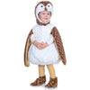 Underwraps Costumes Baby'S Barn Owl Belly-Babies, White/Brown/Tan, Large