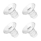 Gotocut Flange Inserts 13Mm 4Pcs Compatible With Elvie Medela Willow Go Bellababy Spectra 24Mm Flange/Shields Wearable Breast Pu