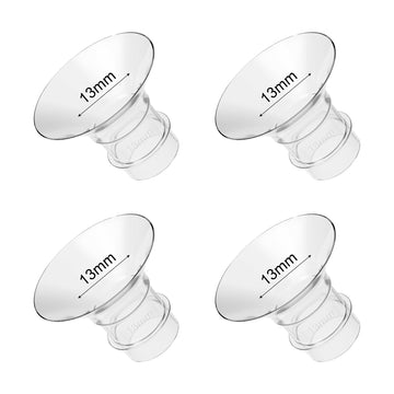 Gotocut Flange Inserts 13Mm 4Pcs Compatible With Elvie Medela Willow Go Bellababy Spectra 24Mm Flange/Shields Wearable Breast Pu