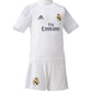 Adidas 2015/16 Real Madrid Cf Home Mini Kit [White] (2Xs)