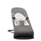 BabyBjrn Bouncer Balance Soft, Cotton/Jersey, Dark Gray/Gray 2-in-1 Adjustable Baby Bouncer Seat and Toddler Chair, Newborn to T
