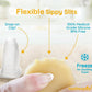 teetherpop - Fillable Silicone Teether for Breastmilk, Water, Purees & More, Baby Popsicle Teethers for Freezing Milk & Cooling