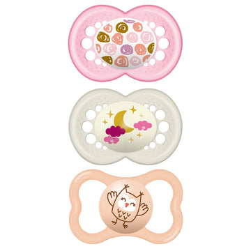 Mam Variety Pack Baby Pacifier (Girl)