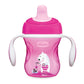 Chicco Baby Training Sippy Cup For 6+ Months, 200Ml | Semi Soft BiteResistant Spout | Spill Proof | Easy Grip | Bpa Free Materi