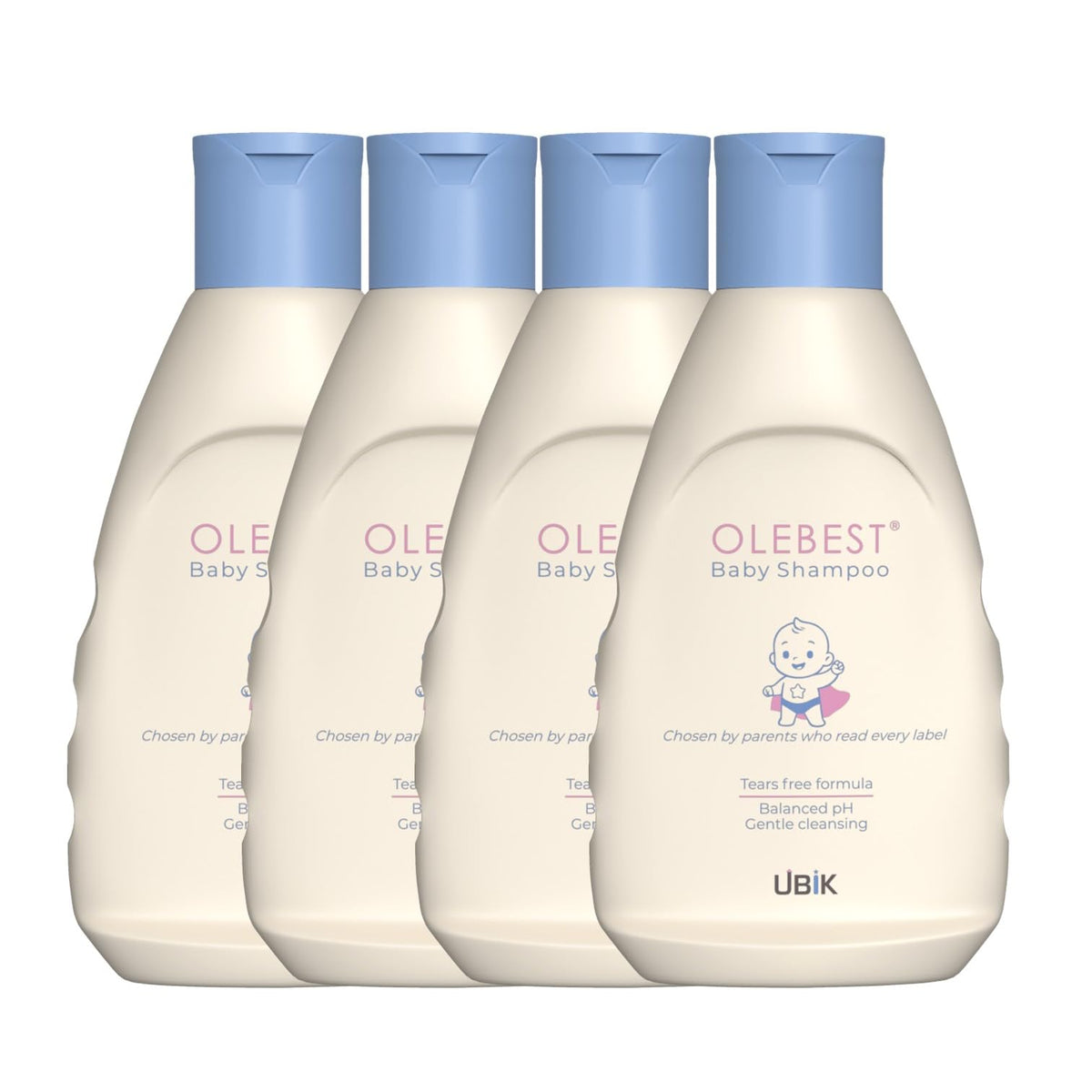 OLEBEST Shampoo: pack of 4