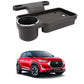 Oshotto (FT04) Foldable Car Auto Headrest Rear Back Seat Table Drink Food Cup Tray Holder Compatible with Nissan Magnite  Blac