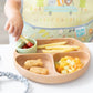 Bumkins Baby Silicone Little Dippers, Attaches To Bowls, Dishes And Plates, Sauce Cup, Holds Condiments, Dip, Puree, Toppings, B