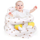 KKUYT Inflatable Baby Seat for 3-36 Months Babies, Fully Supportive Inflatable Baby Chair, Infants Sit up Chair Back Support Flo