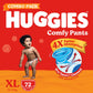 Huggies Comfy Pants Baby Diaper, Extra Large (Xl) Size (1217 Kgs), Pack Of 72 (24 Count, Pack Of 3)
