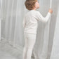 Enfants Ch  Ris Neutral Toddler Pajamas For Girl Boy Pajamas 24 Month Beige Stripes