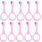 10Pcs Walk Assistant Plastic Baby Crib Pull Rings For Baby Baby Pull Up Rings Cot Hanging Rings For Infant Baby Toddler Practice