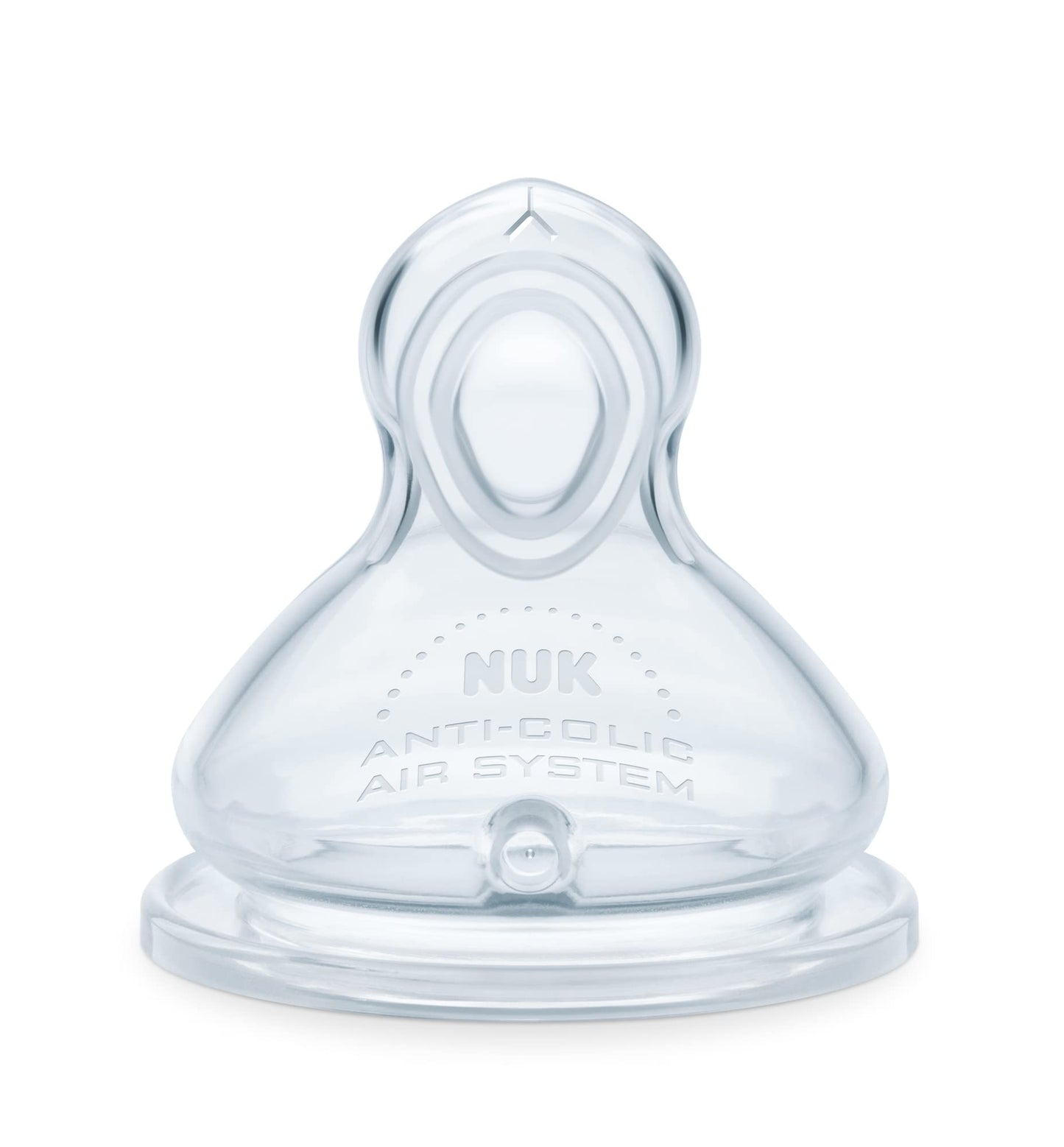 NUK Smooth Flow Anti Colic Baby Bottle, 5 oz, 4 Pack, Pink Bunnies,4 Count (Pack of 1)