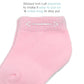 Fruit Of The Loom Baby 22-Pack Grow & Fit Flex Zones Low Cut Stretch Socks - Unisex, Girls, Boys (12-24 Months, Pink)