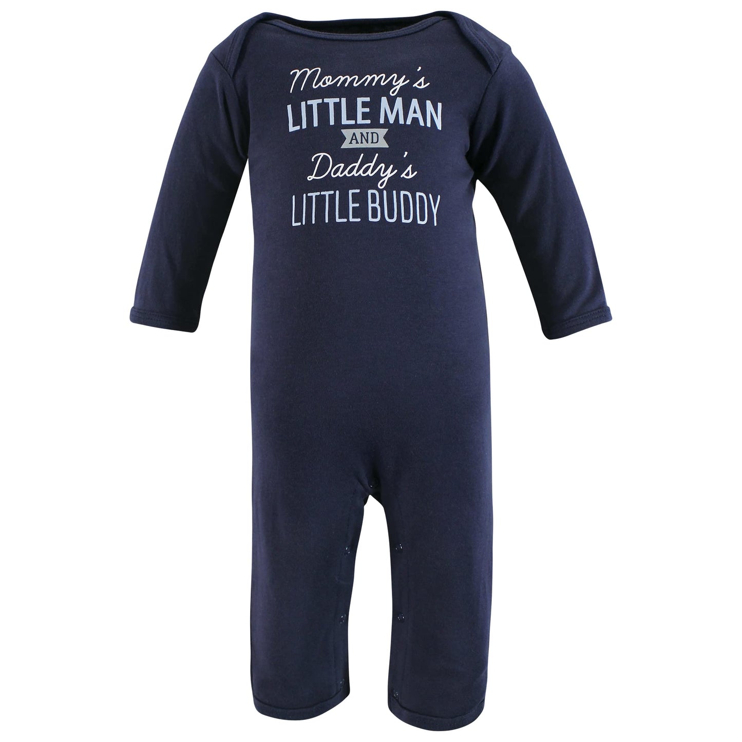 Hudson Baby Girls Unisex Cotton Coveralls, Newest Family Member, 18-24 Months, Newest Family Member, 18-24 Months Us