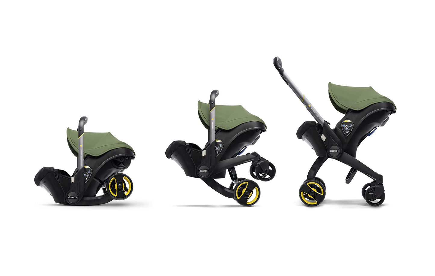Doona Car Seat & Stroller, Desert Green - All-in-One Travel System