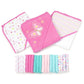 Spasilk Bath Hooded Towels & Washcloths Set For Babies, 23-Piece Gift Set, Pink Butterfly, (Gift Gba23 07)